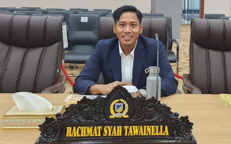 Anggota DPRD Sulteng, Rachmat Syah Tawainella